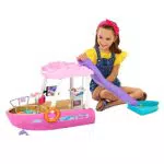Barco de Juguete Barbie Dream Boat con Accesorios - Mattel