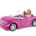 Barbie y su coche descapotable muñeca con coche
