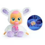 Muñeca Bebés Llorones Buenas Noches Coney con Luz Nocturna y Melodías - Juguete Educativo para Niñas y Niños +18 Meses