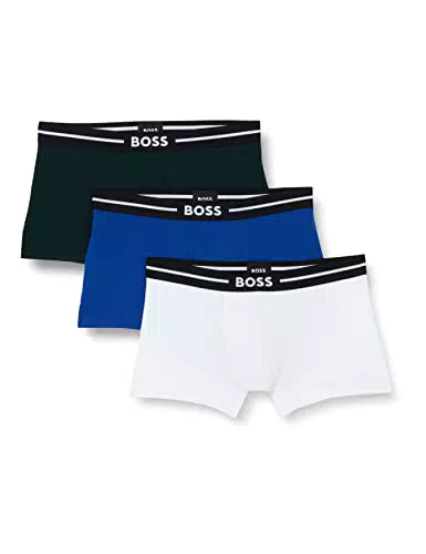 BOSS Trunk 3p Bold, Bóxer para Hombre, Multicolor, L