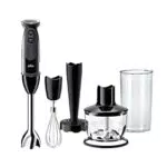 Braun Minipimer 5220 - Batidora de Mano, 1000 W, 21 Velocidades y Función Turbo