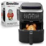 Freidora de Aire Breville Digital 7L con Tecnología Vapor SteamFry - 50% Más Eficiente - 1700W