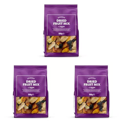 by Amazon Mezcla de frutas deshidratada, 500 g