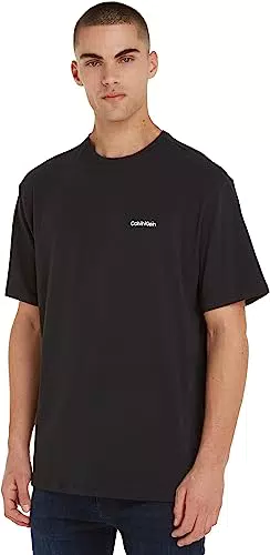 Calvin Klein Hombre Camiseta manga corta S/S Crew Neck tejido elástico