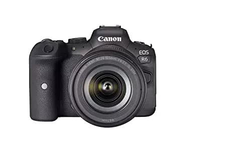 Cámara Mirrorless Canon EOS R6 + Objetivo RF 24-105mm F4-7.1 IS STM