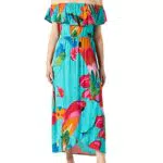 Desigual Vest_PAHOA Vestido Casual, Verde, S para Mujer