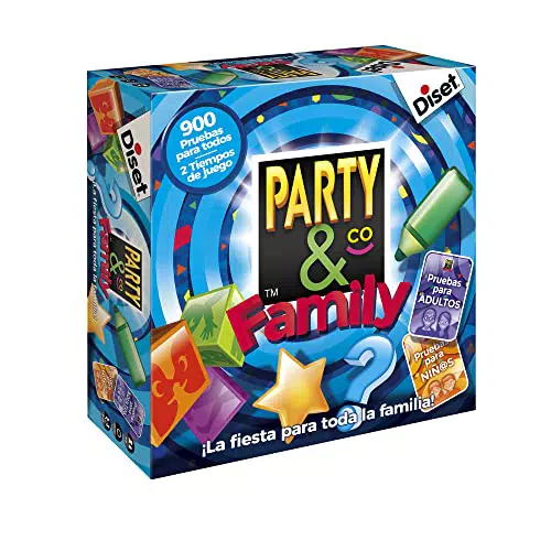 Diset Party & Co Family - Juego de mesa familiar multiprueba