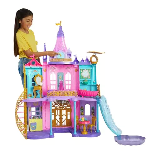 Casa de Muñecas Disney Princess Castillo de Aventuras Reales con Luces y Sonidos