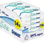 Toallitas Dodot Aqua Pure para Bebé - Hipoalergénicas y 99% Agua