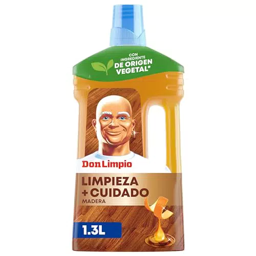 Don Limpio Limpia Suelos Madera Detergente Liquido 1.3l