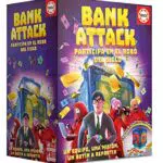 Educa - Bank Attack Juego de Mesa, Color versión española
