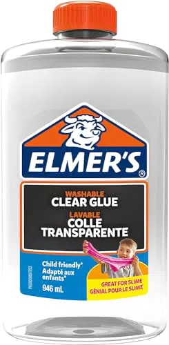 Pegamento Elmer's Transparente para Niños 946 ml - Ideal para Slime