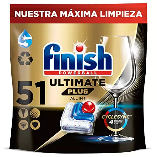 Finish Powerball Ultimate Plus All in 1 pastillas lavavajillas