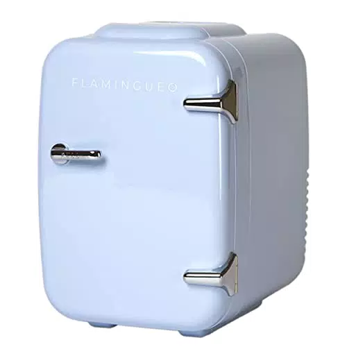 Flamingueo Nevera Pequeña - Mini Nevera Cosmeticos 4L