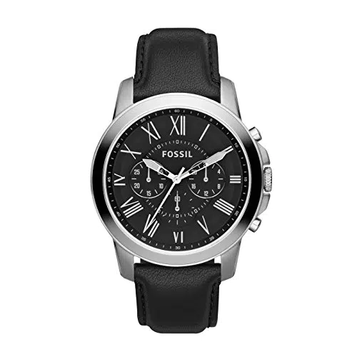 Fossil Reloj para hombre Grant, movimiento cronógrafo de cuarzo