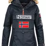 Parka Geographical Norway Mujer Boomera Nuevo - Azul Marino