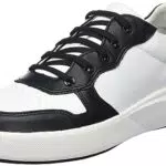 Zapatillas Mujer Geox D Dalyla A - Blanco y Negro