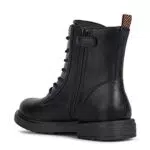 Geox J Eclair Girl D, Ankle Boot Niñas, Negro