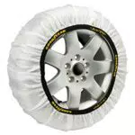 Goodyear Juego de 2 Cadenas de Nieve Metálicas para Coche de 9 mm Talla 90 con Tensor Automático Goodyear