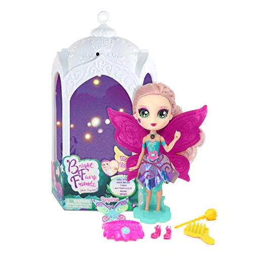 Hada BFF Reina - Muñeca Queen Light Regina con Luces mágicas