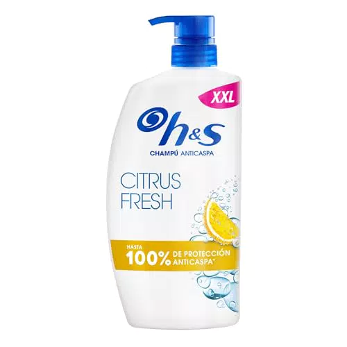 Champú Anticaspa H&S Citrus Fresh para Pelo Graso con Dispensador