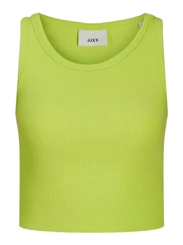 Camiseta de Tirantes Jack & Jones Jxfallon para Mujer - Verde Lima