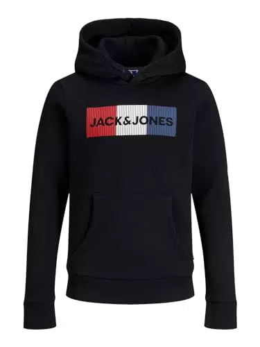 JACK & JONES Jjecorp Logo Sweat Hood Noos Jr Sudadera con Capucha