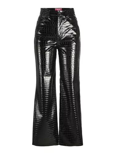 Pantalones de Cuero Sintético JACK & JONES Jxkenya para Mujer