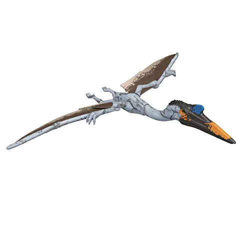 Dinosaurio de juguete articulado Jurassic World Quetzalcoatlus - Mattel