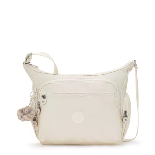 Kipling Gabbie, Bolso Bandolera para Mujer, Metallic Glow