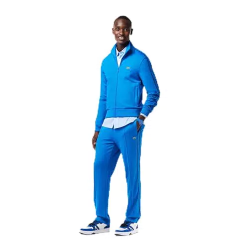 Lacoste 46sma0051, Baskets Hombre, Blanco Azul X96