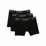 Lacoste 6H3420 Calzoncillos Boxer de Ropa Interior, Black