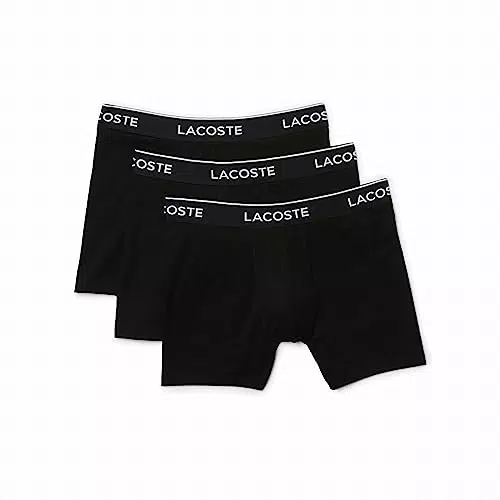 Lacoste 6H3420 Calzoncillos Boxer de Ropa Interior, Black