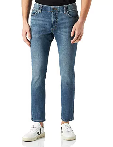 Lee Extreme Motion Skinny Jeans, Blue Prodigy, para Hombre