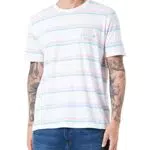 Lee Té gráfico Camiseta, Blanco Brillante, XXL para Hombre