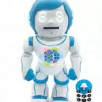 Robot Educativo Bilingüe Powerman Kid de Lexibook - Habla inglés y español, Baila, Toca música y Cuenta Historias