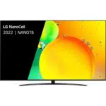 Televisor LG 86NANO766QA 86 4K Nanocell Smart TV webOS - Procesador Inteligente a7 Gen 5 con IA - HDR 10, HGiG