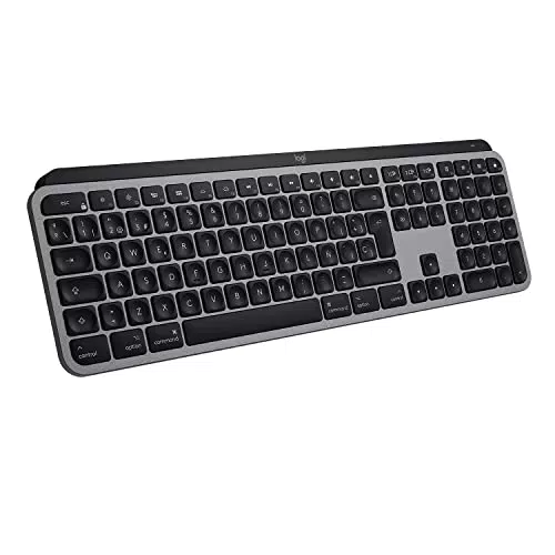 Teclado Inalámbrico Logitech MX Keys Advanced con Retroiluminación para Mac y iPad
