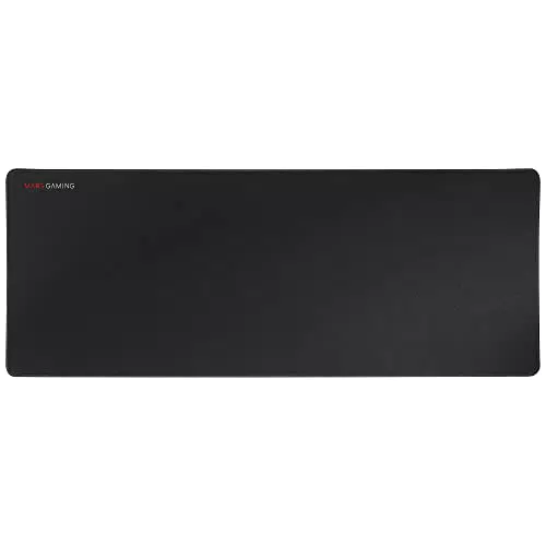 MARSGAMING MMPXL Negro, Alfombrilla Gaming XL, Doble capa Nanotejido y Goma Natural