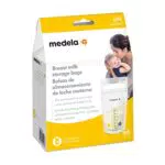 Bolsas de Almacenamiento de Leche Materna Medela Sin BPA con Doble Cierre