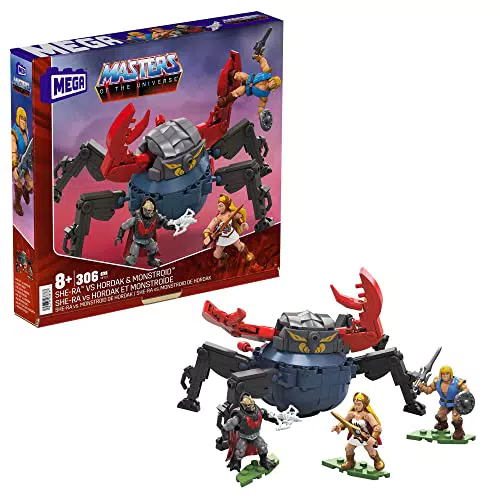 MEGA Construx Masters of the Universe Ataque de Hordak Figuras y juego de bloques de construcción de juguete