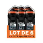 Men Expert L 'Oréal Carbon Protect Ice Fresh Desodorante redonda hombre antihuellas 50 ml