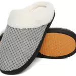 Zapatillas Mishansha de Casa Invierno con Espuma Viscoelástica - Gris