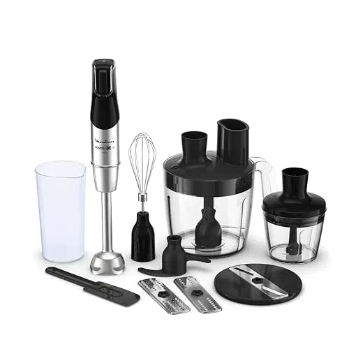 Moulinex DD9448 Batidora de varillas, Negro, 500 ml