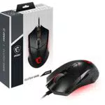 MSI Clutch GM08 - Ratón para Videojuegos, Negro