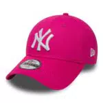 New Era York Yankees Kids 9forty Adjustable MLB League Pink/White - Youth