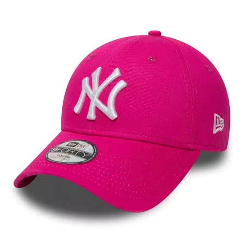 New Era York Yankees Kids 9forty Adjustable MLB League Pink/White - Youth