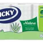 Nicky Nature Papel Higiénico - Paquete de 24 Rollos