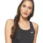 NIKE Med Band Bra Non Pad, Sujetador De Deporte Mujer