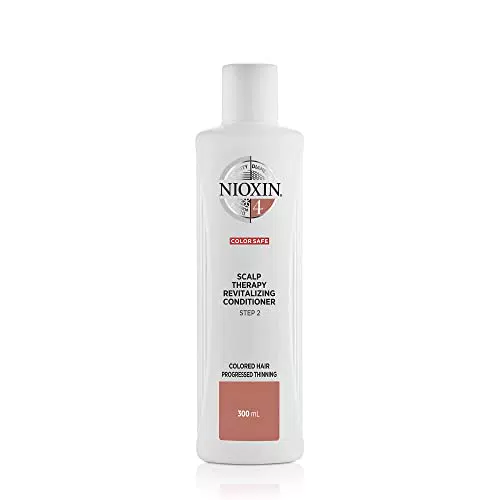 Nioxin Professional Sistema 4 Acondicionador Tratamiento espesante del cabello Cabello teñido Debilitado 300ml